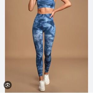 Free People Good Karma Tie Dye Leggings